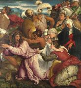Jacopo Bassano The Procession to Calvary (mk08) painting